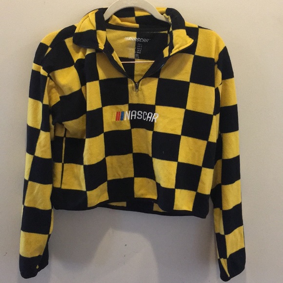 Nascar 3/4 Zip Crop Top - Picture 3 of 3